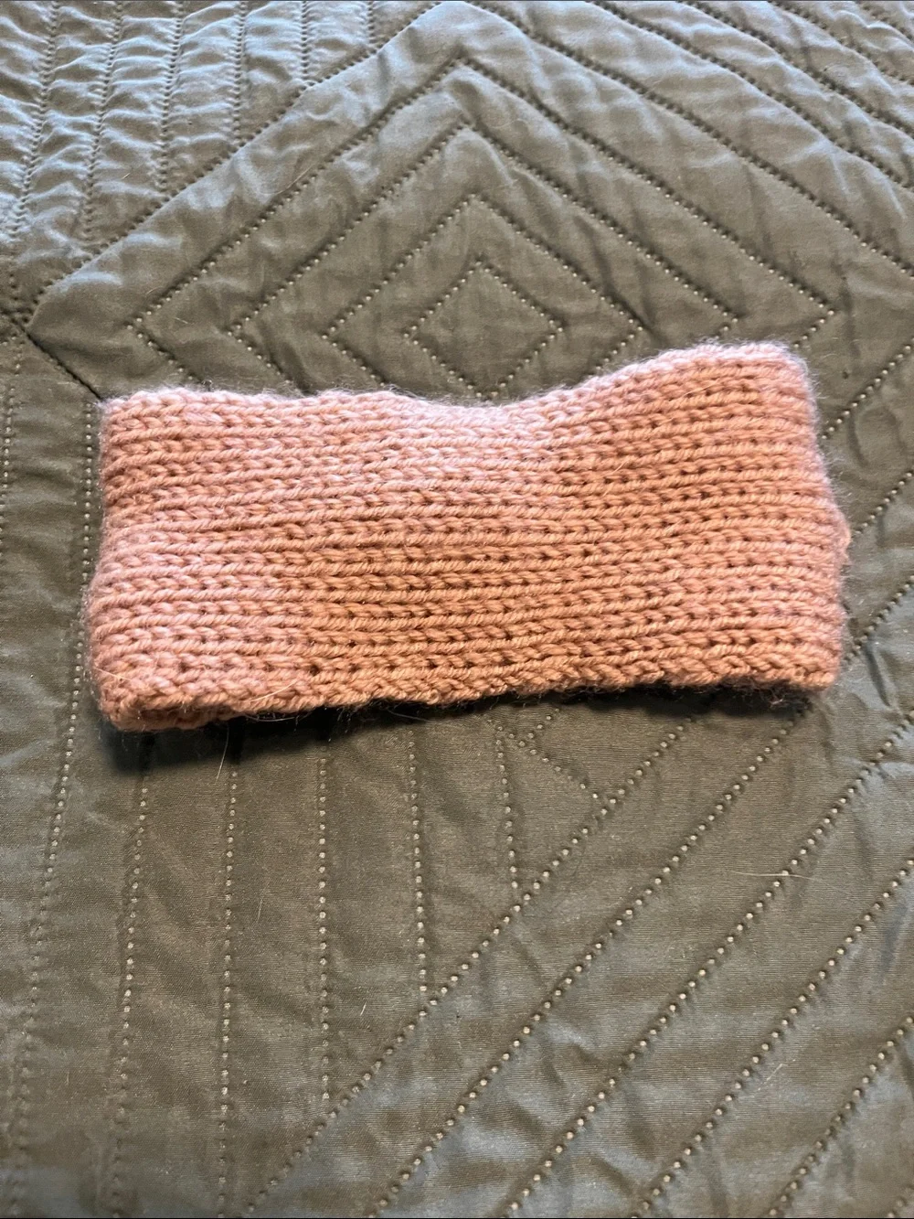 Kids Knit & Velvet Bow Headband Set - Pink, Cream, Beige, Rust